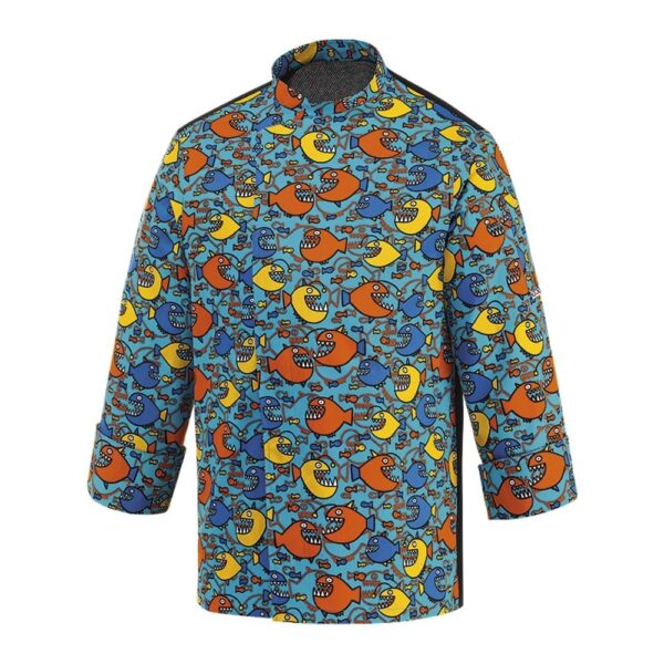 Giacca cuoco cotone Egochef Fantasy 2029 - immagine 2