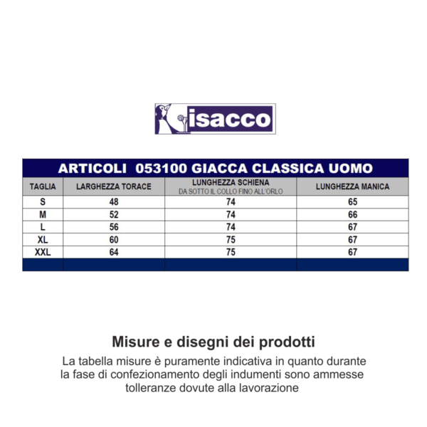 Giacca uomo Isacco 52102 - immagine 3