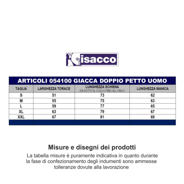 Giacca uomo Isacco 054101 - immagine 3
