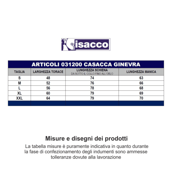 Casacca Isacco Ginevra 31200 - immagine 6