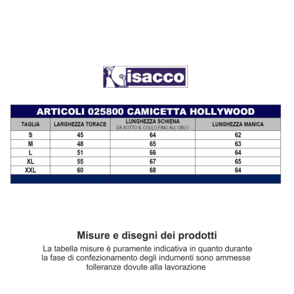 Camicetta Isacco Hollywood 025861T - immagine 3