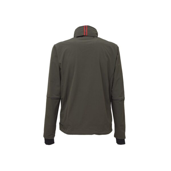 Giacca da lavoro U-Power Pluton in softshell stretch verde scuro