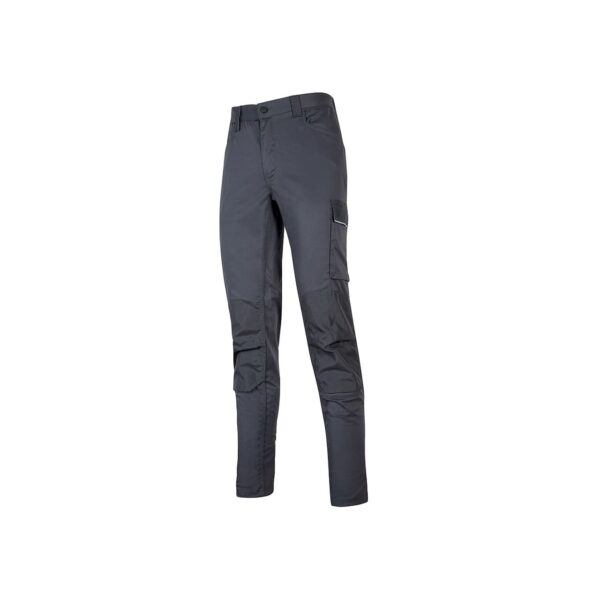 Pantaloni da lavoro U-Power elasticizzati Meek grigio pietra