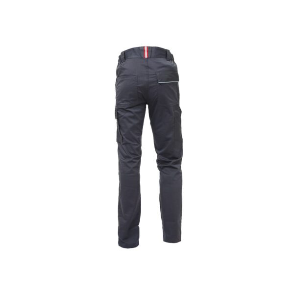 Pantaloni da lavoro U-Power elasticizzati Meek grigio pietra
