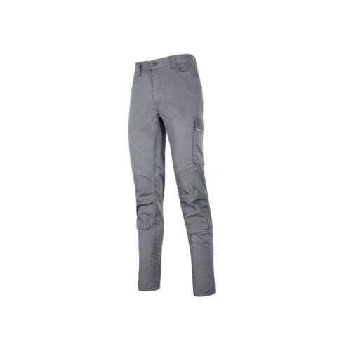 Pantaloni da lavoro U-Power elasticizzati Meek grigio acciaio