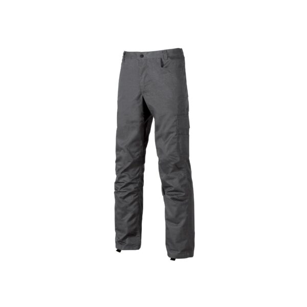 Pantaloni da lavoro U-Power Alfa grigio meteorite