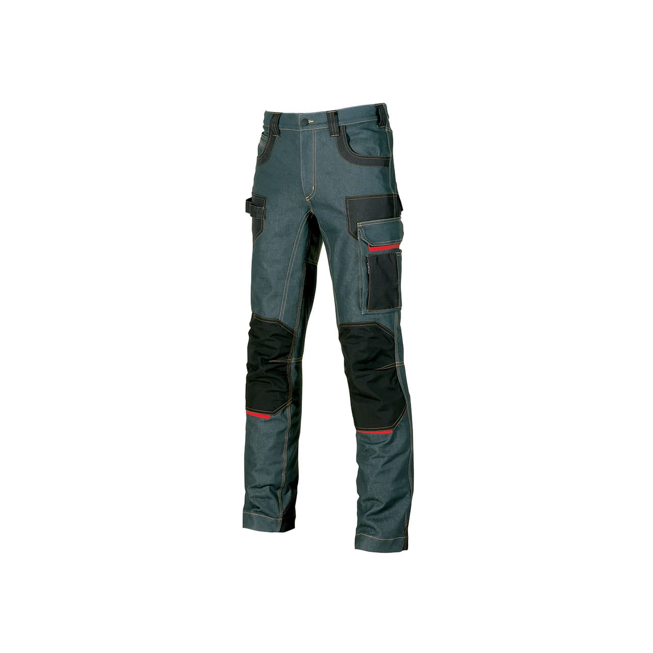 Jeans da lavoro U-Power elasticizzati Platinum Buttom