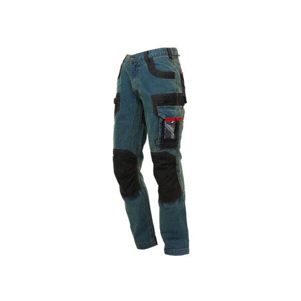 Jeans da lavoro U-Power elasticizzati Platinum Buttom