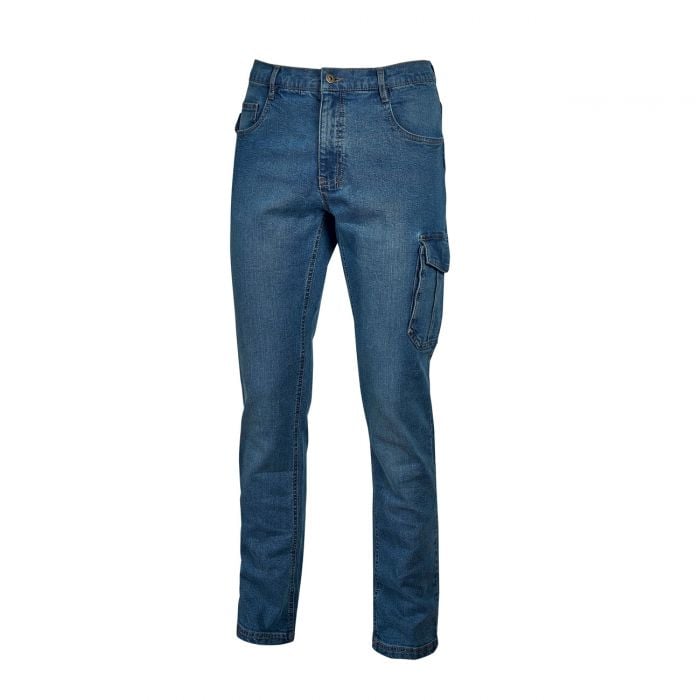 Pantaloni jeans da lavoro con tasche U-Power Jam - Sconti forniture
