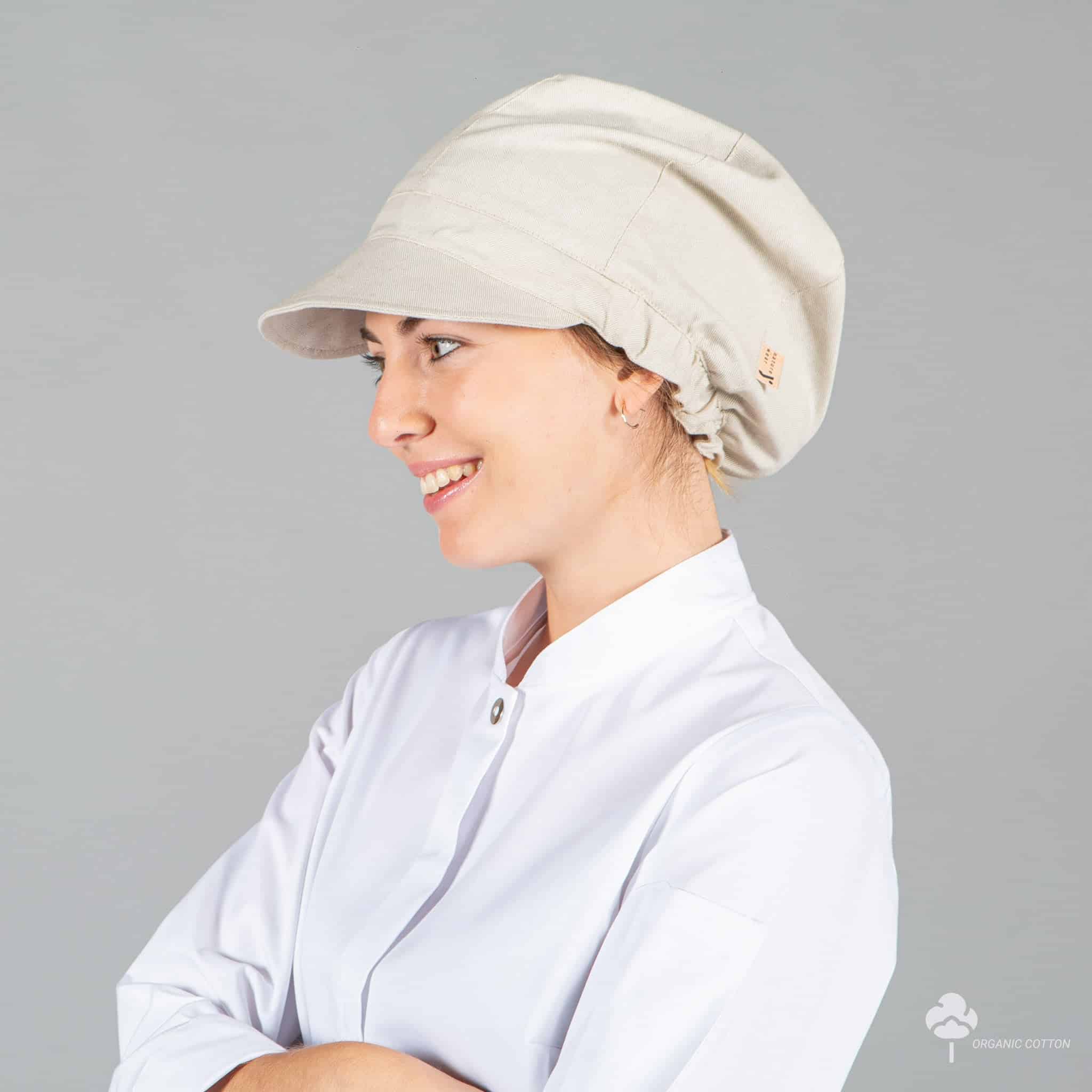 Gatsby cappello cucina tessuto riciclato e organico Klopman - Acquista  Online