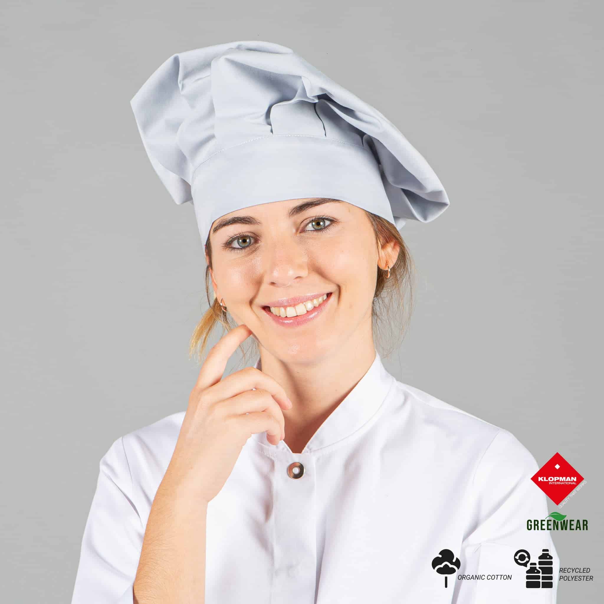 Cappello da cuoco in tessuto-non-tessuto, Four Stars