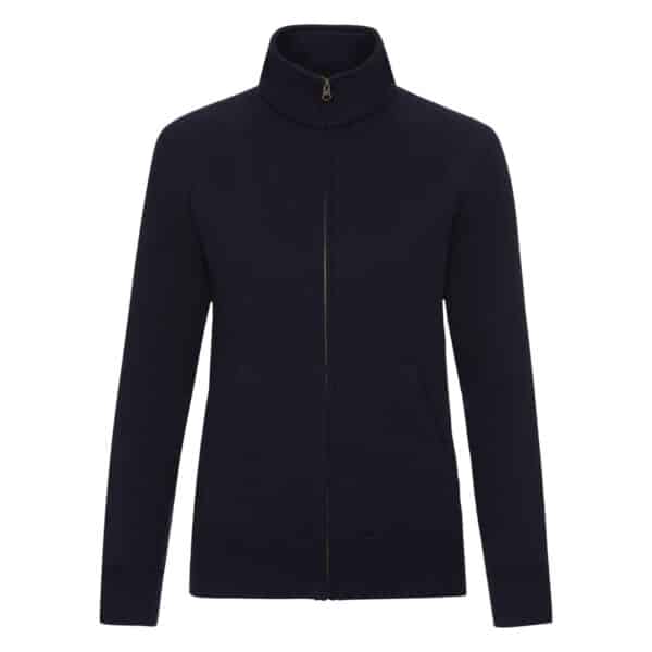 Ladies Premium Sweat Jacket Felpa Donna Zip Intera Fruit of Loom - immagine 3