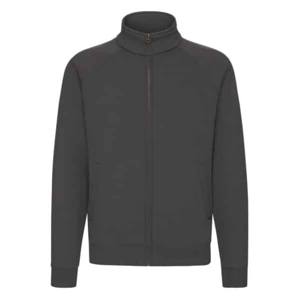 Premium Sweat Jacket Felpa Zip Intera Fruit of Loom - immagine 5