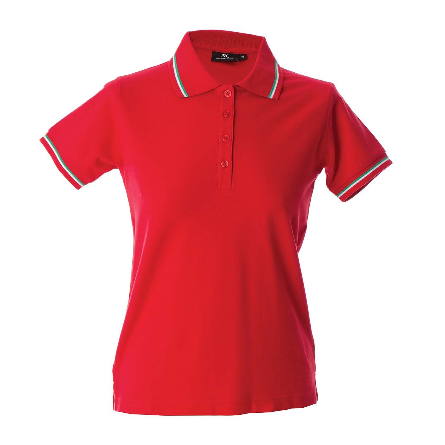 Aosta polo donna James Ross collection con tricolore Vendita online