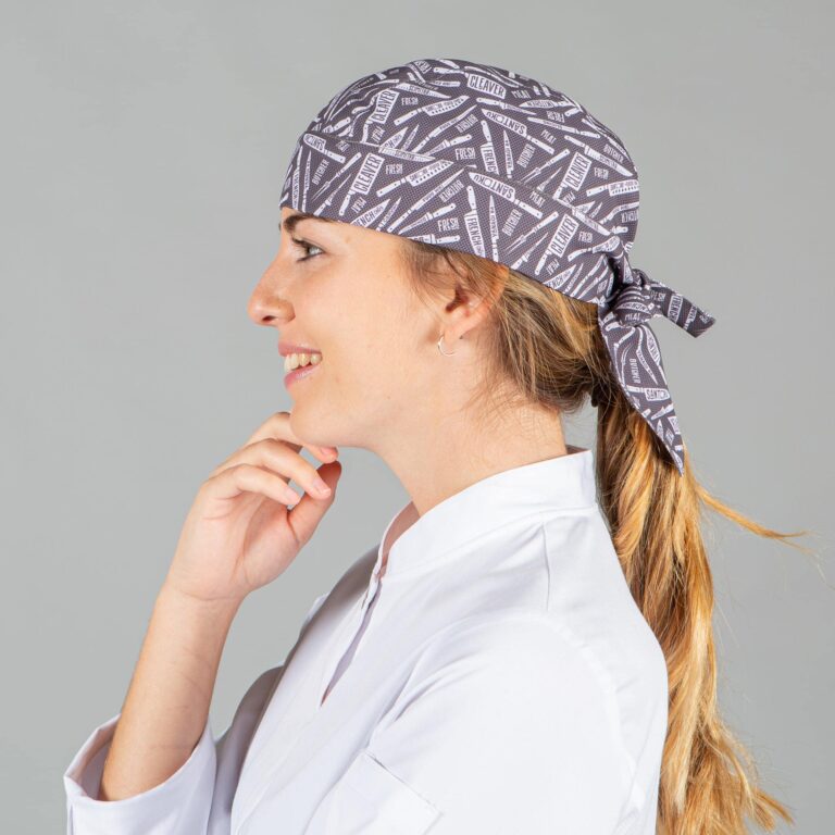 Cleaver bandana cuoco fantasia poliestere