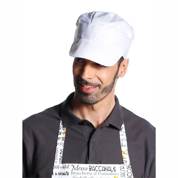 Cappello Boston bianco in cotone