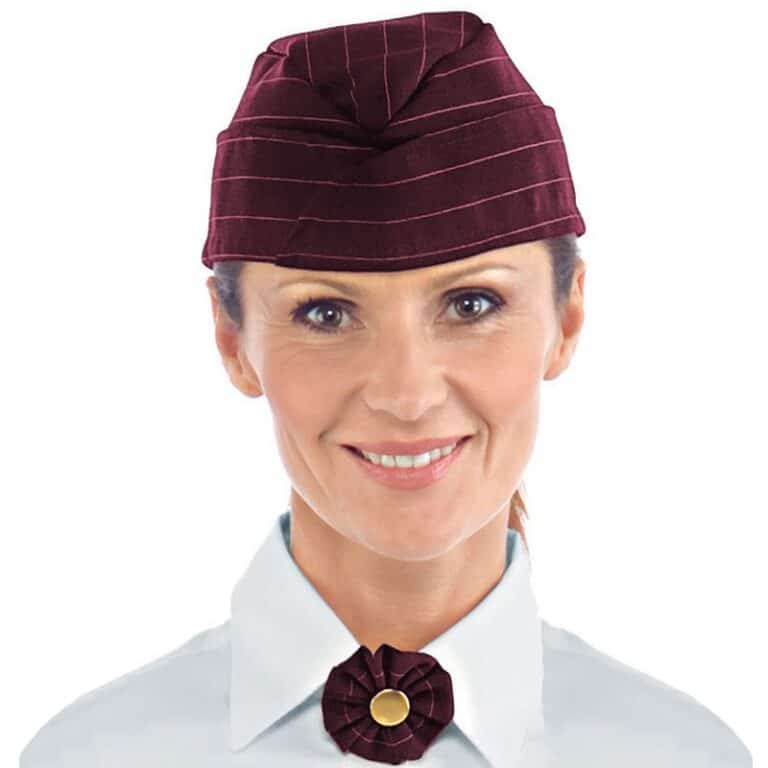 Bustina Isacco bordeaux rigato 079183