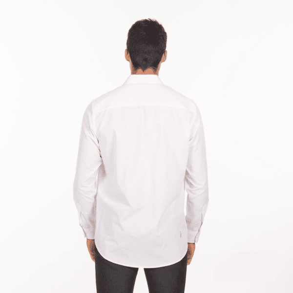 Basic Uomo Camicia Manica Lunga - immagine 2