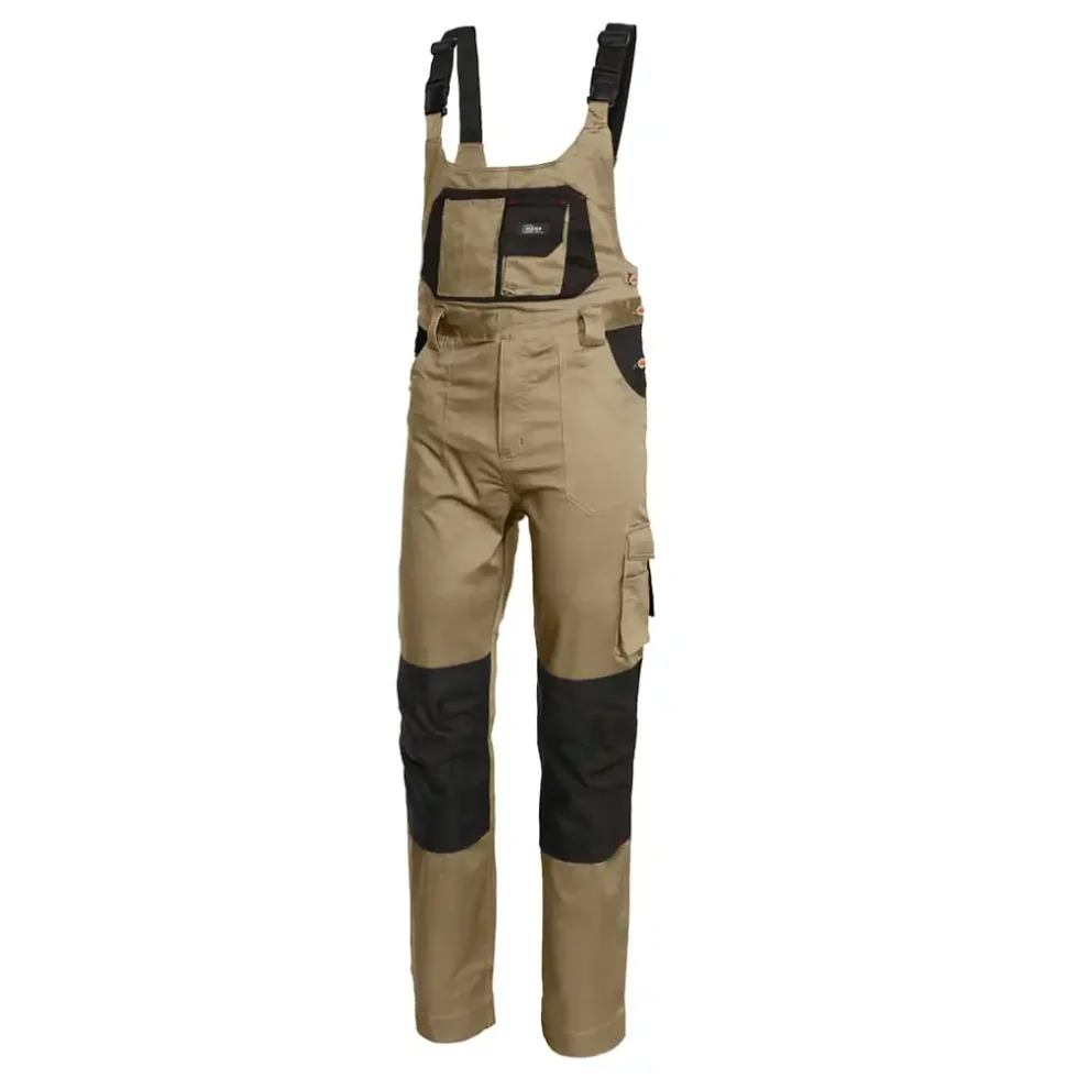 Pantalone da lavoro con pettorina Industrial Starter Issa line Stretch 8735B