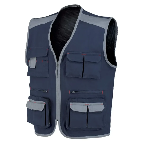 8746-gilet-multitasche-grigio-da-lavoro-issa-stretch