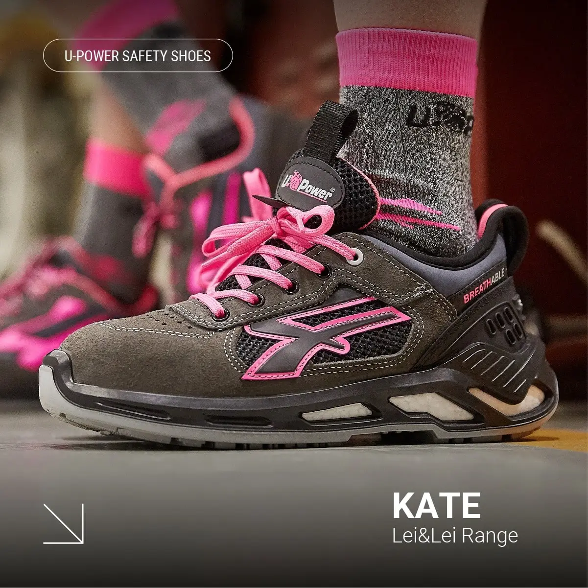 Scarpe antinfortunistiche U-Power Kate S1P SRC ESD - Acquista online