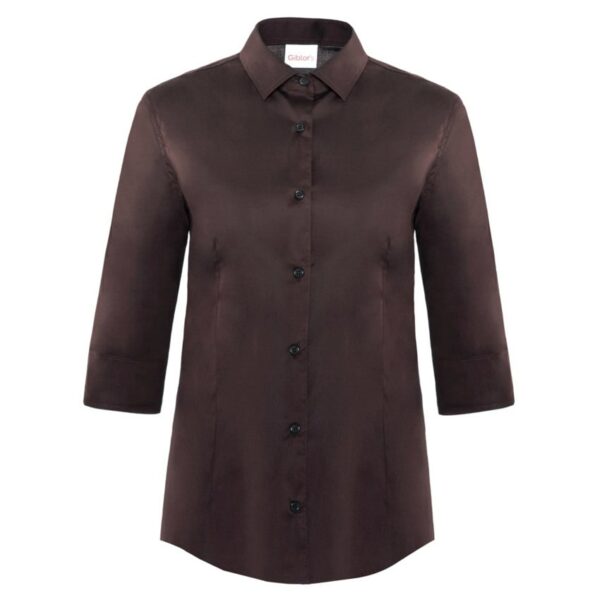 camicia-donna-giblors-flavia-marrone