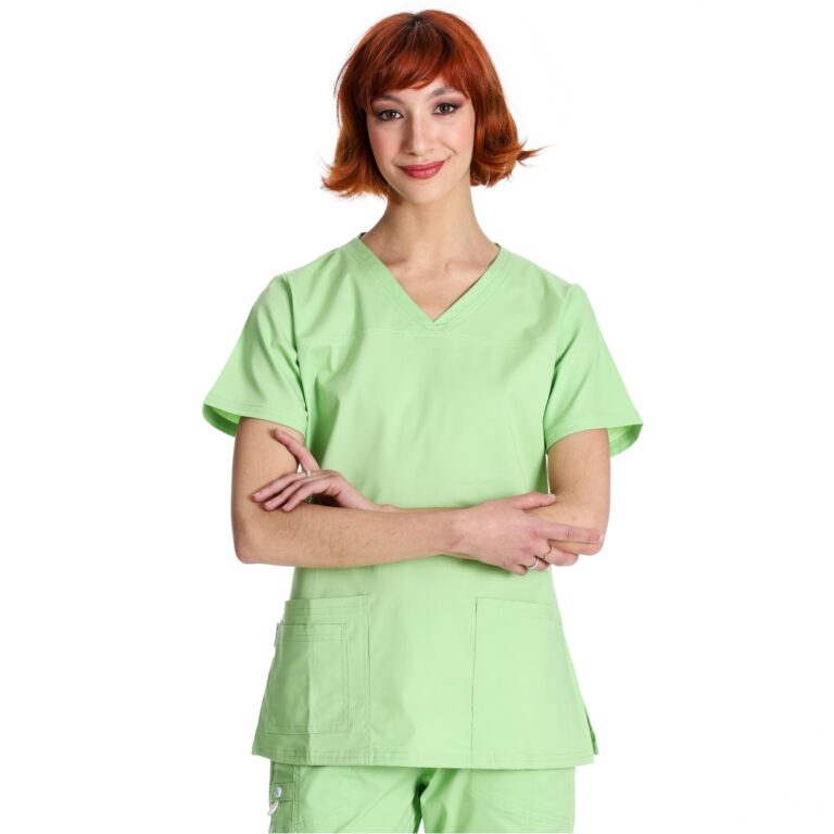 Casacca sanitaria donna Andrea verde