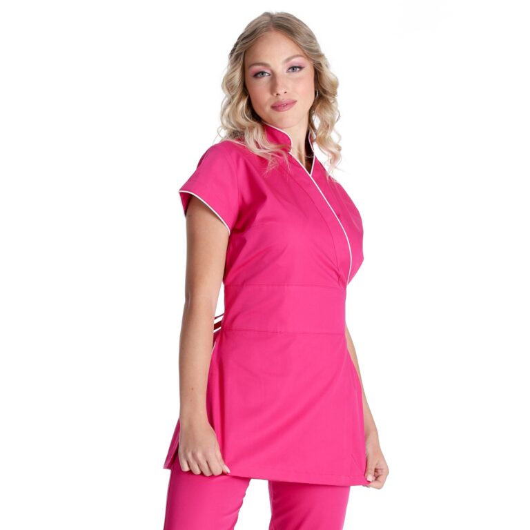 Kimono estetica cotone West Rose Jasmine fuxia