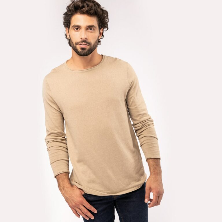 Pullover uomo cotone biologico