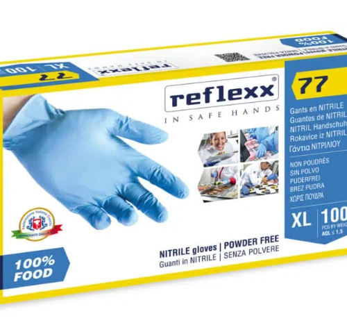guanto-reflexx-nitrile-77-senza-polvere