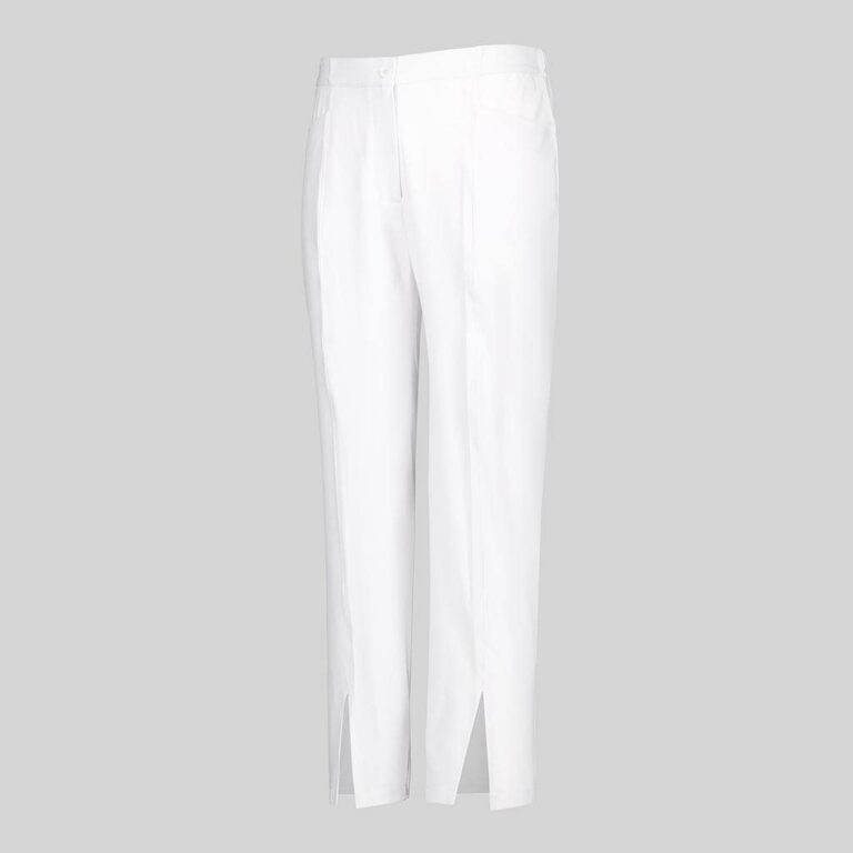 Pantaloni professionali elasticizzati con spacco