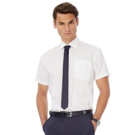 BCSMP62-smart-bianco-camicia-uomo-b&c-manica-corta-min