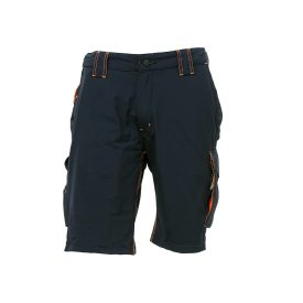 Pantaloni corti da lavoro U-Power Mercury blu arancione