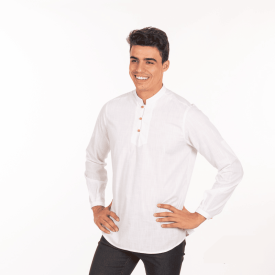 camicia-bianca-bistrot-collo-coreana-vendita-online