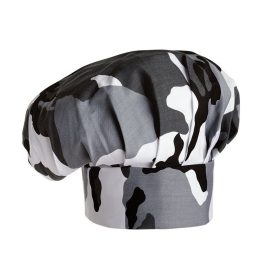 cappello-cuoco-cotone-ego-camouflage-grigio
