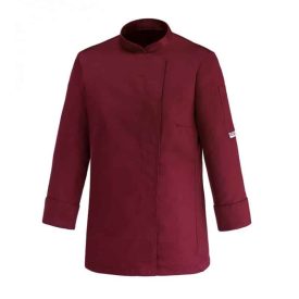 giacca-cuoco-donna-francesca-microfibra-bordeaux-ego-chef