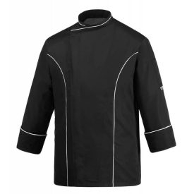 giacca-cuoco-master-nero-microfibra-ego-chef
