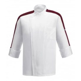 giacca-cuoco-ribbon-bordeaux-microfibra-ego-chef