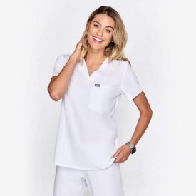Abbigliamento sanitario infermieri RSA-jeff-casacca-bianca-oss-infermiera