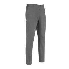 Pantaloni cuoco grigio melange aderenti-pantalone-slim-fit-grey-mix-egochef